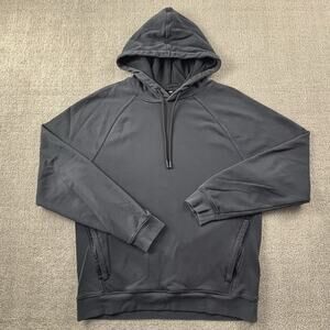 Fabletics Hoodie Adult Medium Black Long Sleeve Sweater Sweatshirt Casual Men's